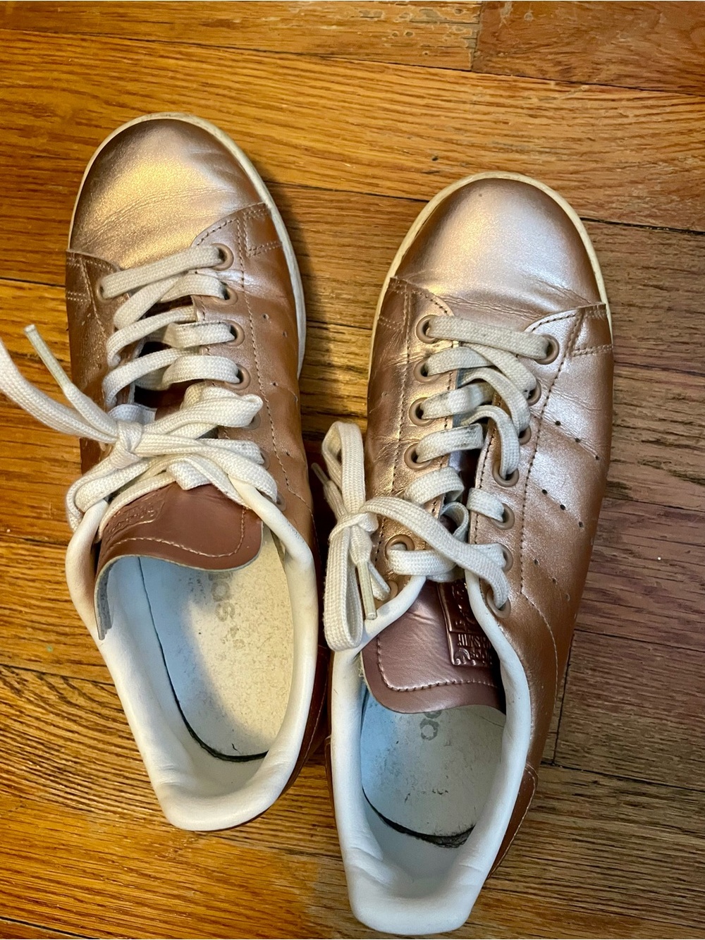 Adidas Sneakers Rose Gold leather women’s size 7.5 - Stan Smith